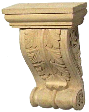 Ukras od rezbarenog drveta