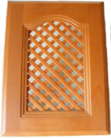 drvena resetka u kuhinjskom frontu